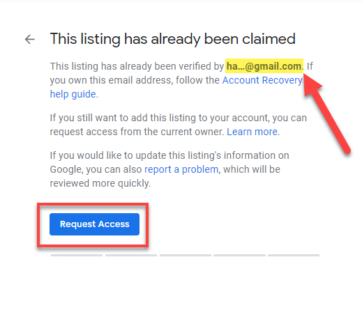 troisieme etape creation compte GMB les étapes création compte GMB