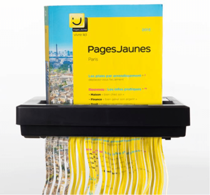 Google nouvelles pages jaunes